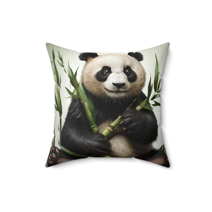 Cute Panda Spring Edition Pillow