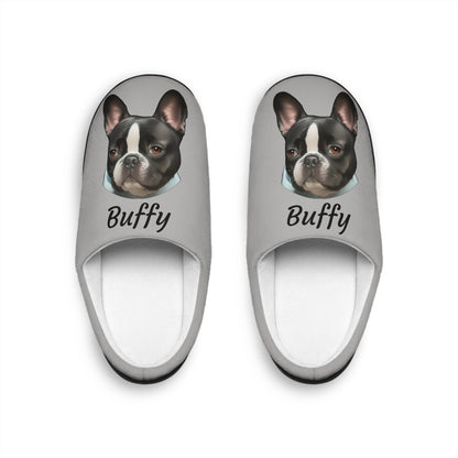 Pet Cartoon Headshot Indoor Slippers