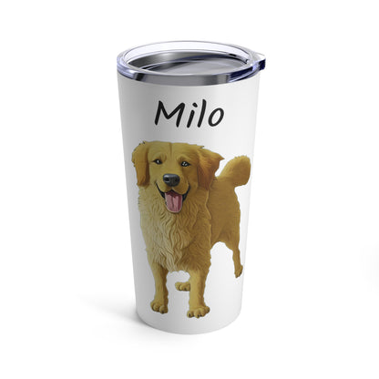 Custom Cartoon Pet Tumbler 20oz