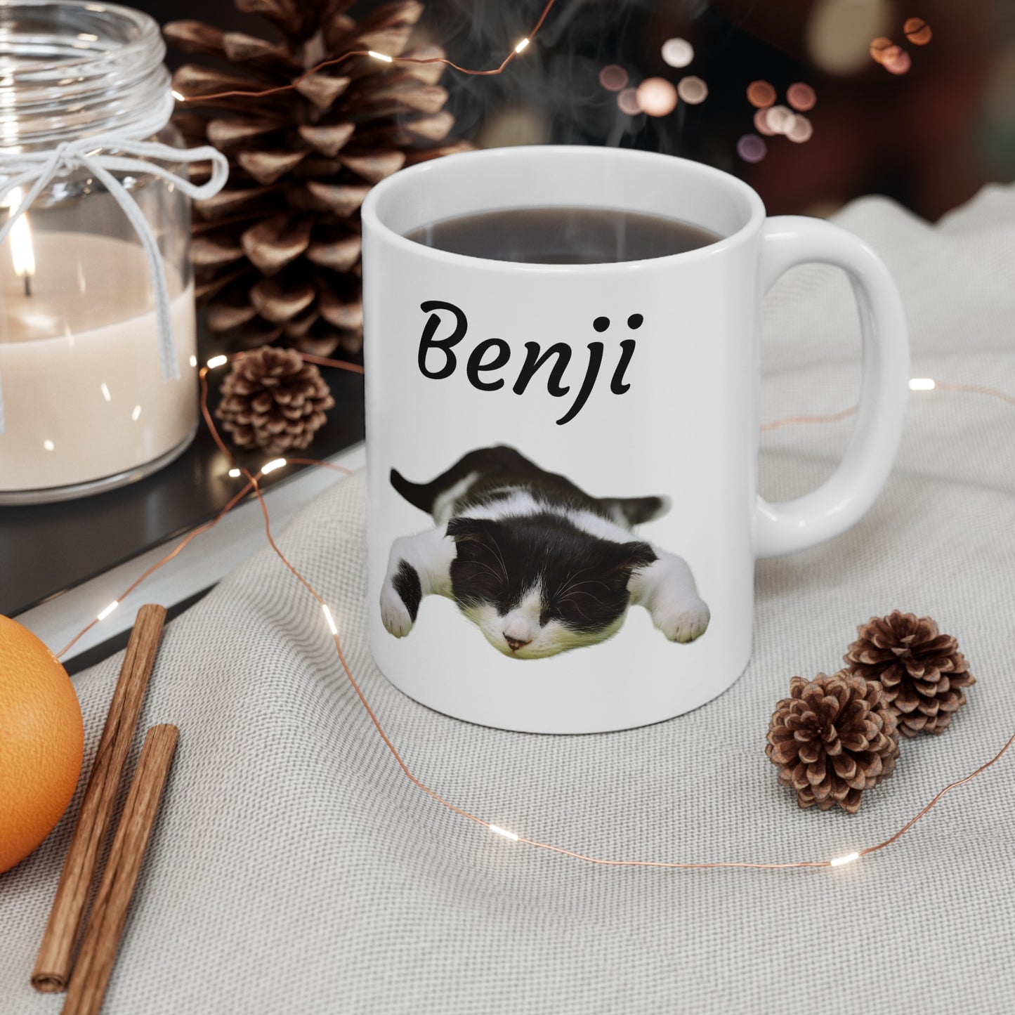 Custom Pet Photo Mug (No Background)