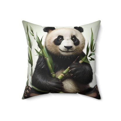 Cute Panda Spring Edition Pillow