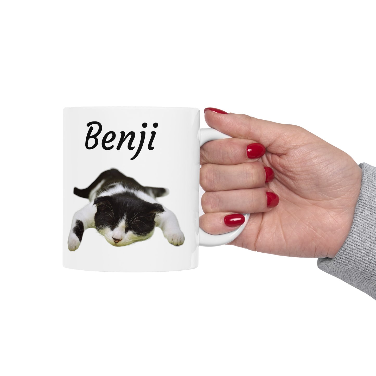 Custom Pet Photo Mug (No Background)