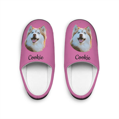 Custom Pet Photo Indoor Slippers