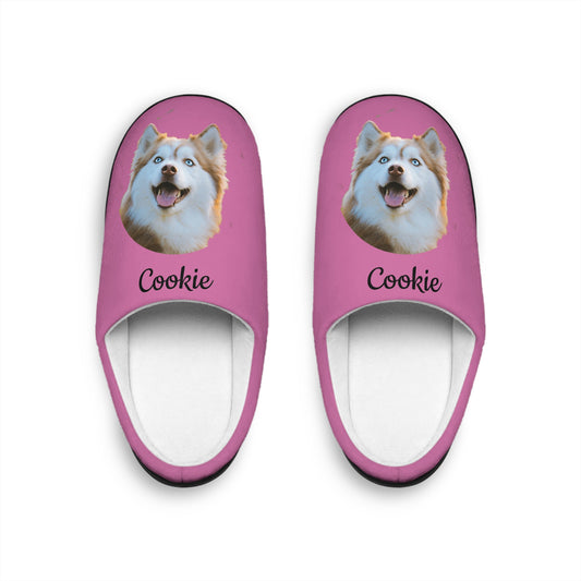 Custom Pet Photo Indoor Slippers