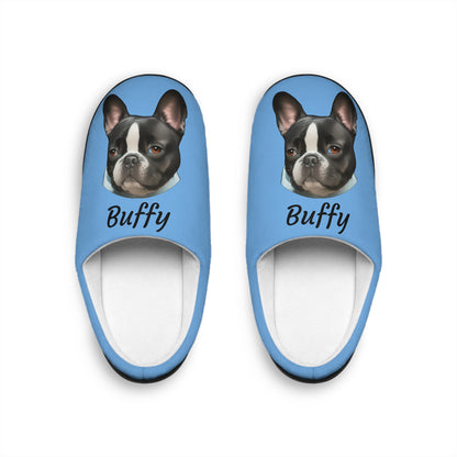 Pet Cartoon Headshot Indoor Slippers