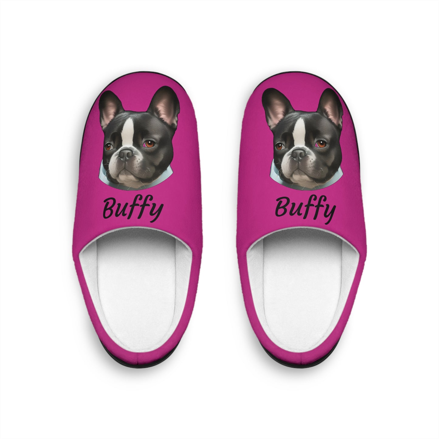 Pet Cartoon Headshot Indoor Slippers