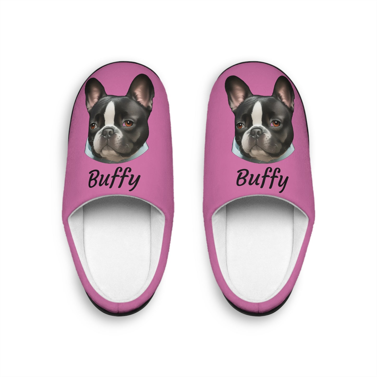 Pet Cartoon Headshot Indoor Slippers