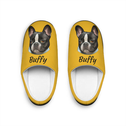 Pet Cartoon Headshot Indoor Slippers