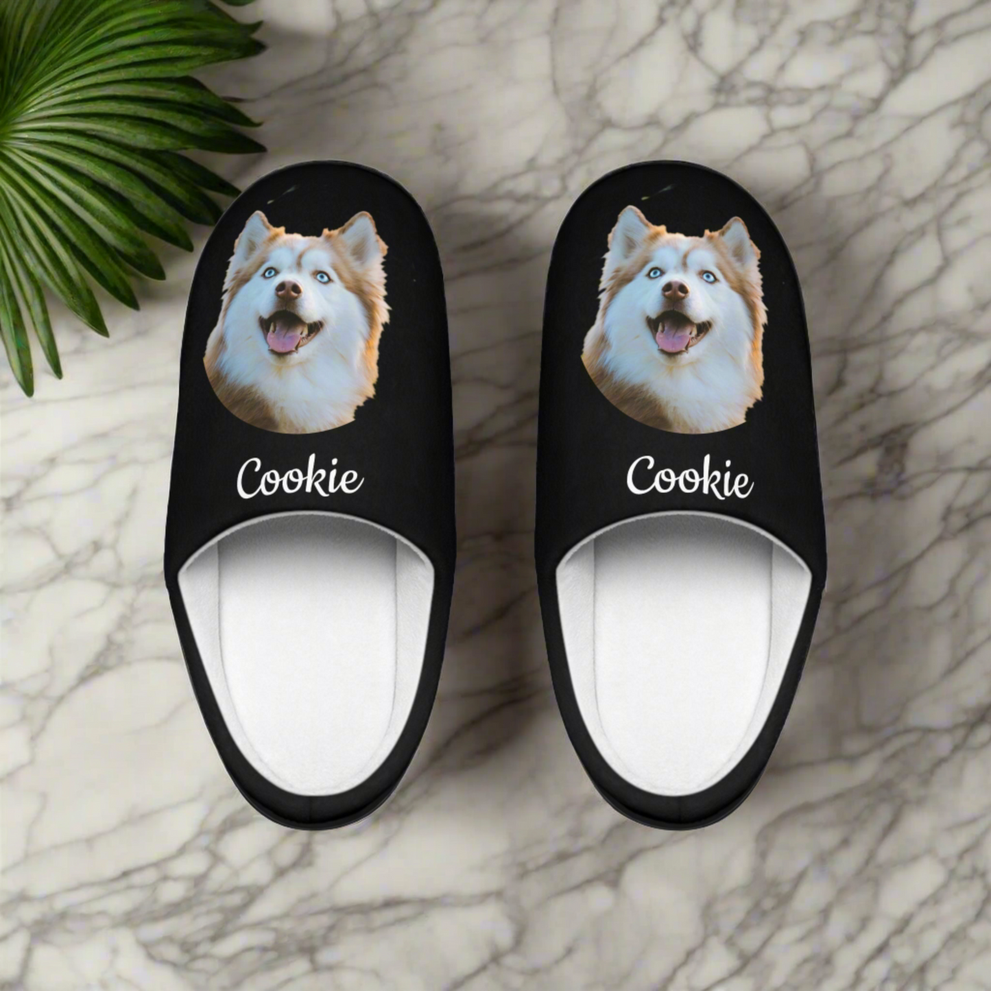 Custom Pet Photo Indoor Slippers